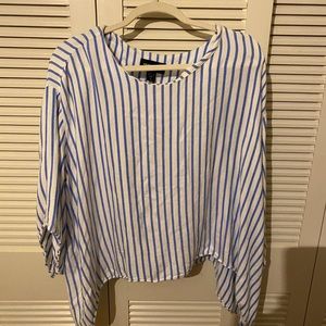 Trapeze cotton stripe TOP